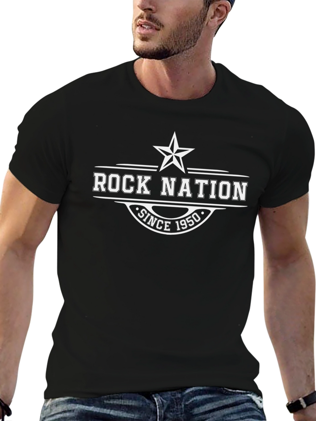 Rock Nation Since 1950 Graphic T-Shirt