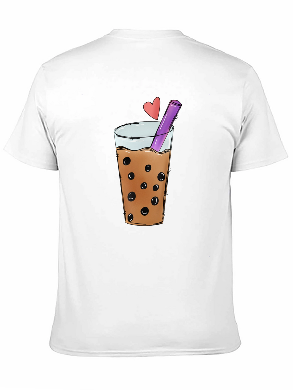 Boba Tea Graphic Tee - Stylish Black T-Shirt