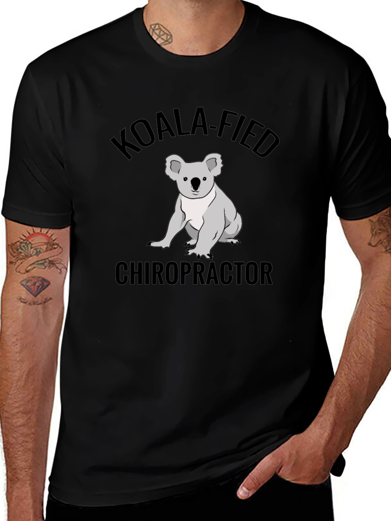 Koala-fied Chiropractor T-Shirt