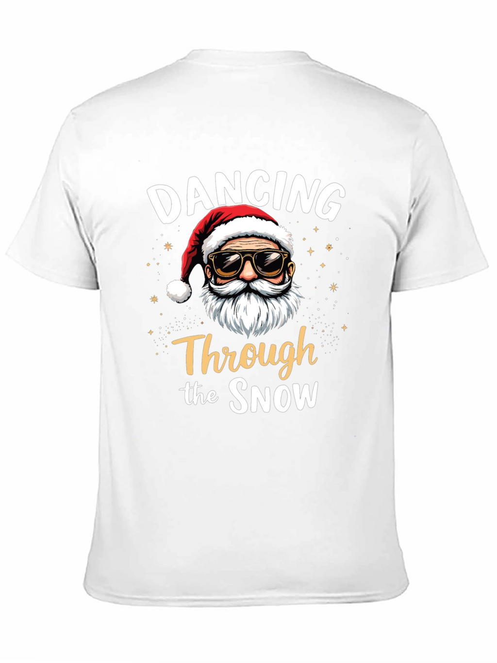 Dancing Through the Snow Santa Graphic Tee
