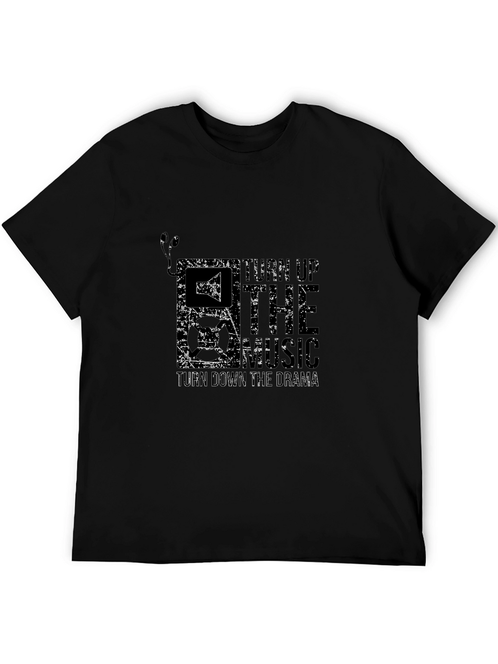 Turn Up The Music Graphic Tee