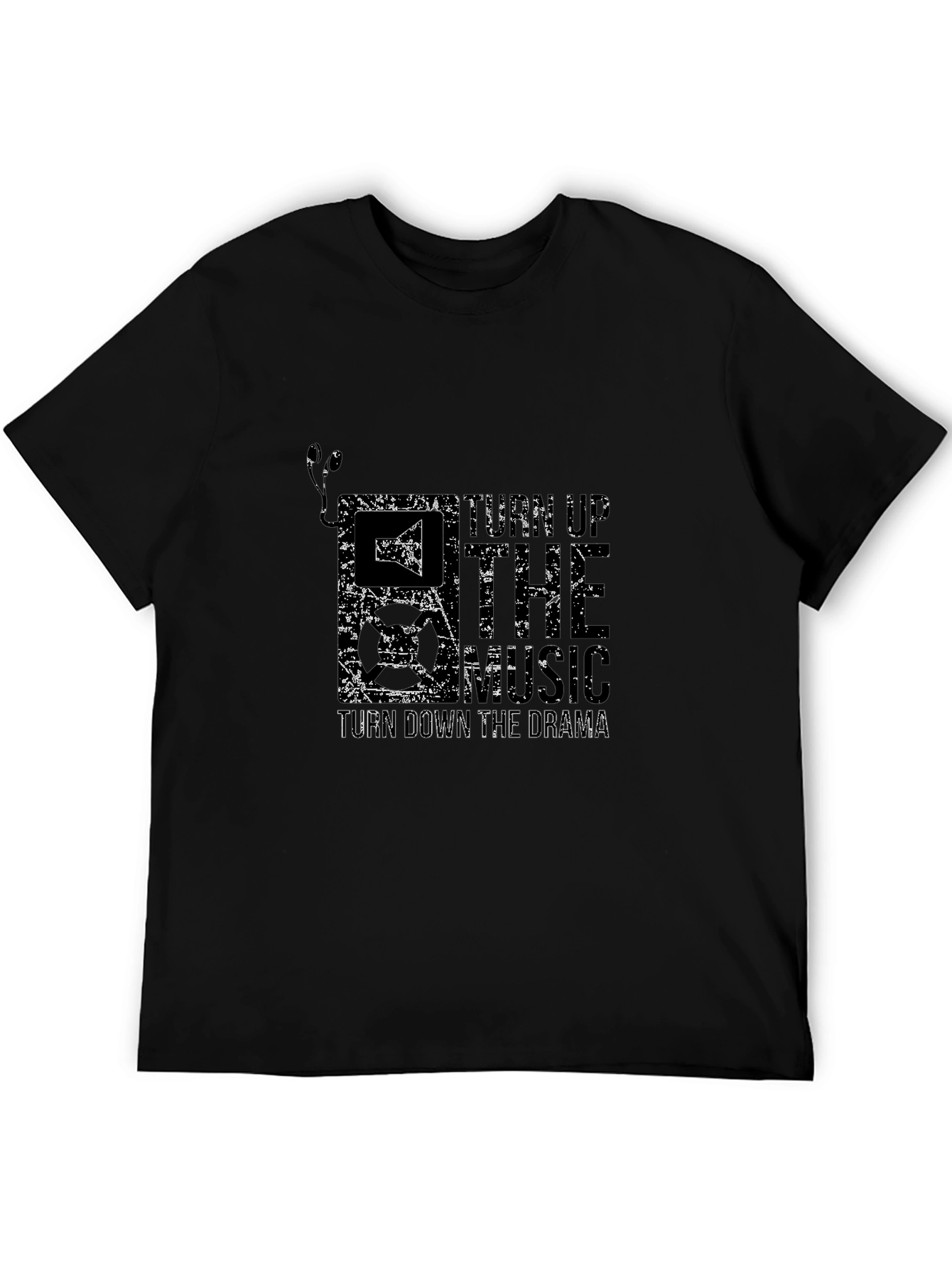 Turn Up The Music Graphic Tee