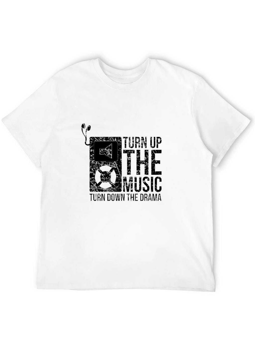 Turn Up The Music Graphic Tee