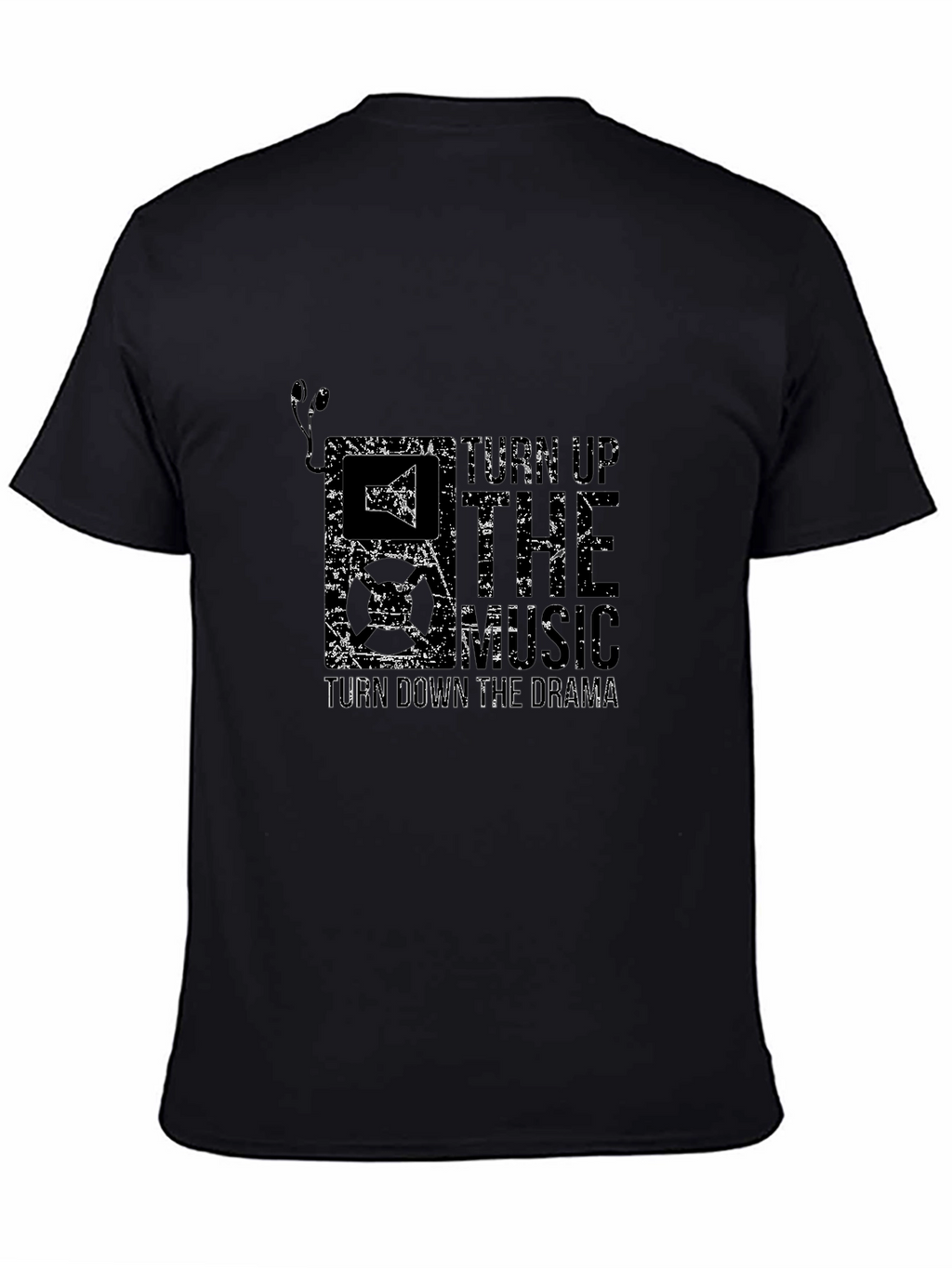 Turn Up The Music Graphic Tee