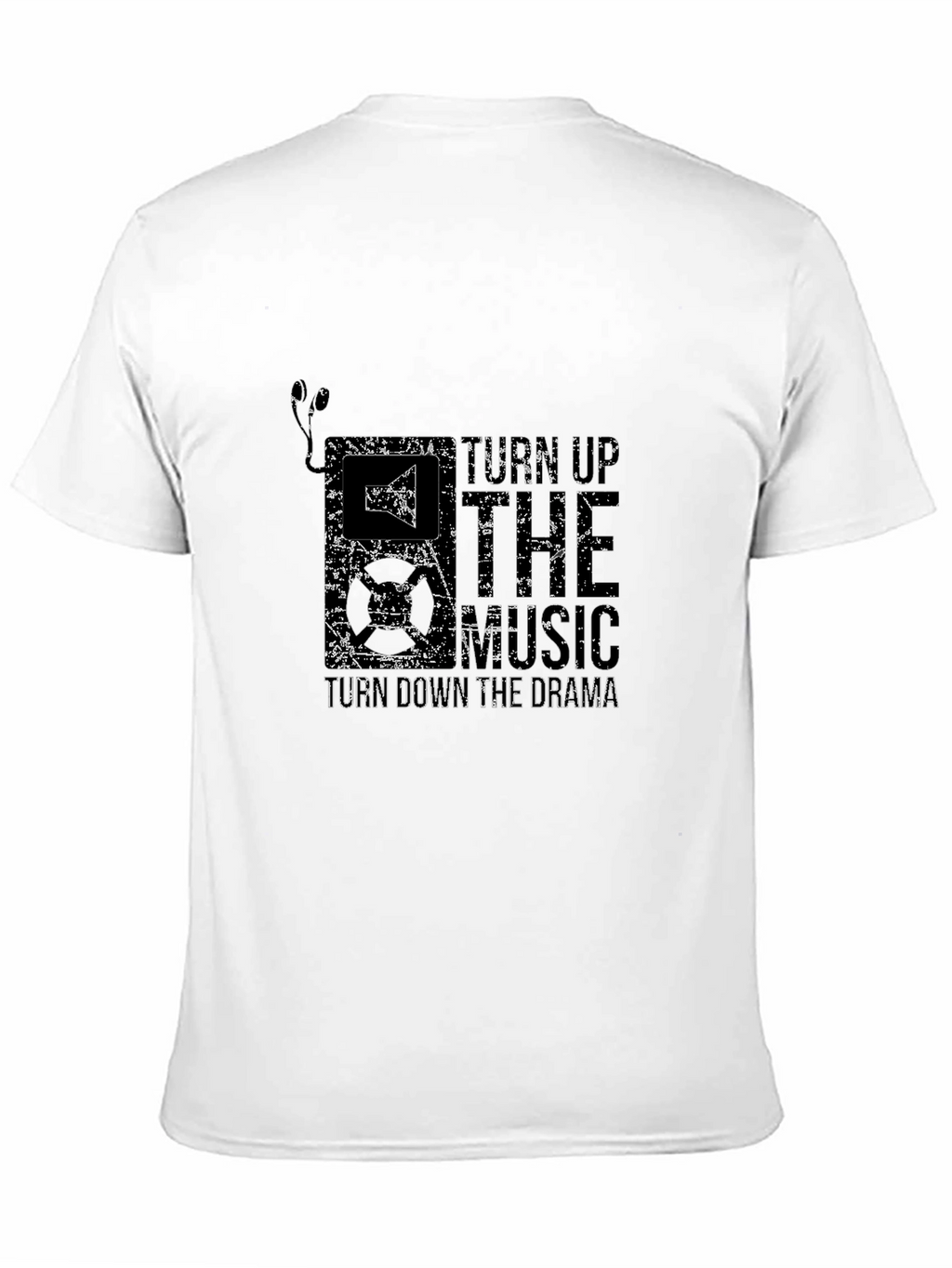 Turn Up The Music Graphic Tee