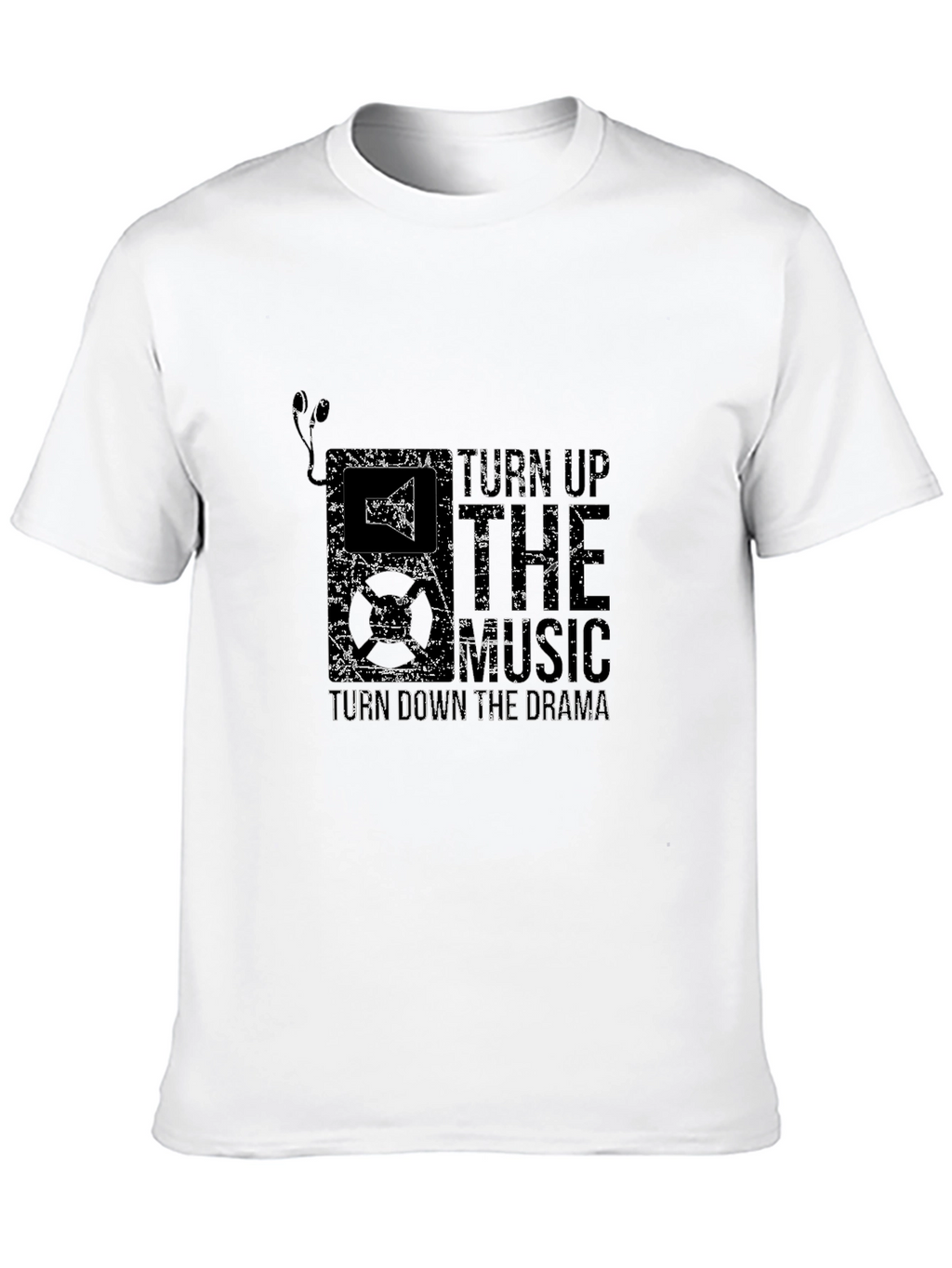 Turn Up The Music Graphic Tee
