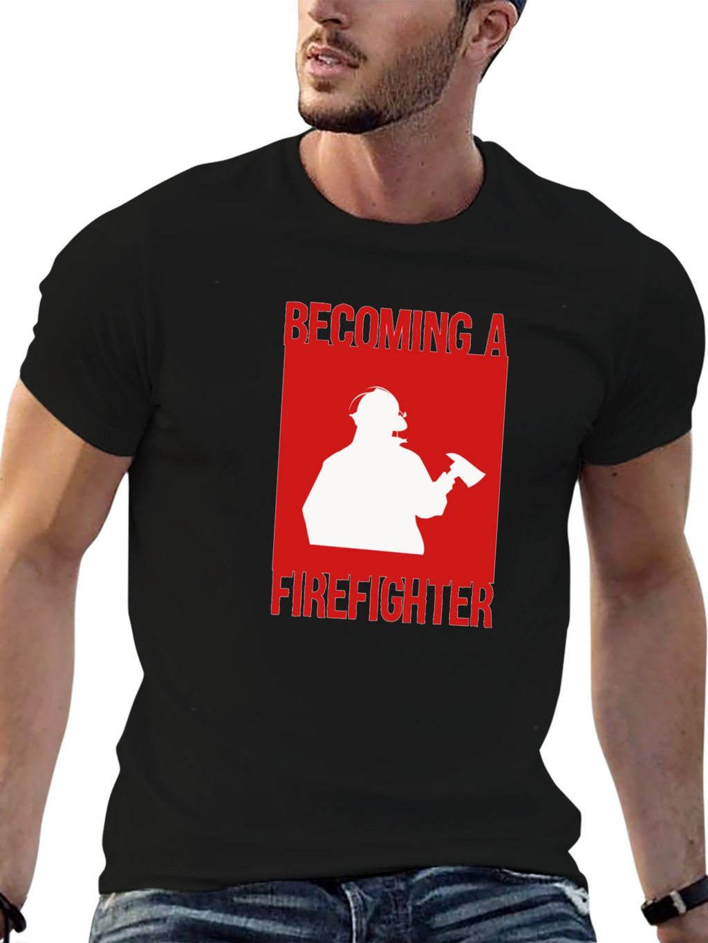 Becoming A Firefighter T-Shirt