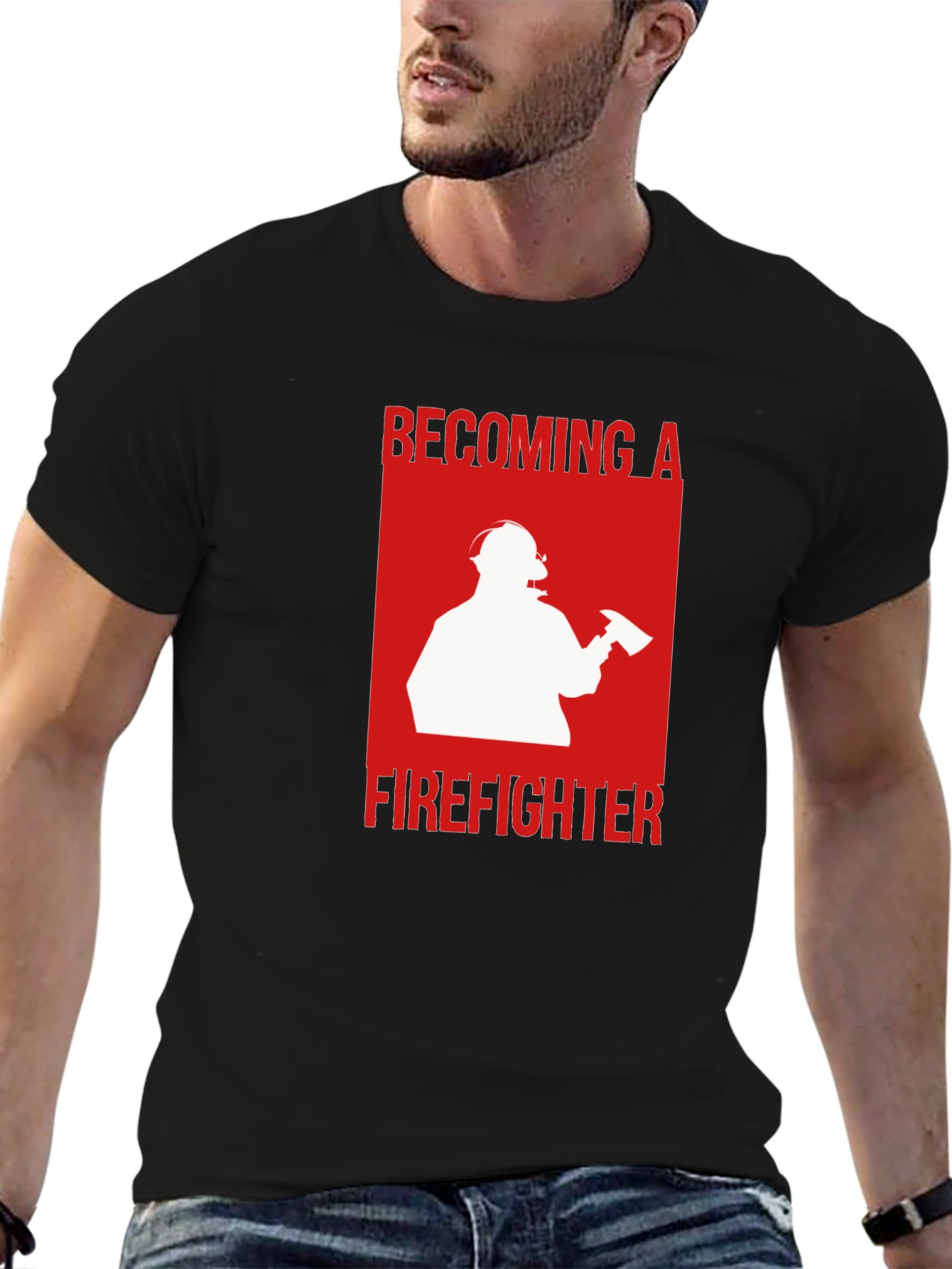 Becoming A Firefighter T-Shirt