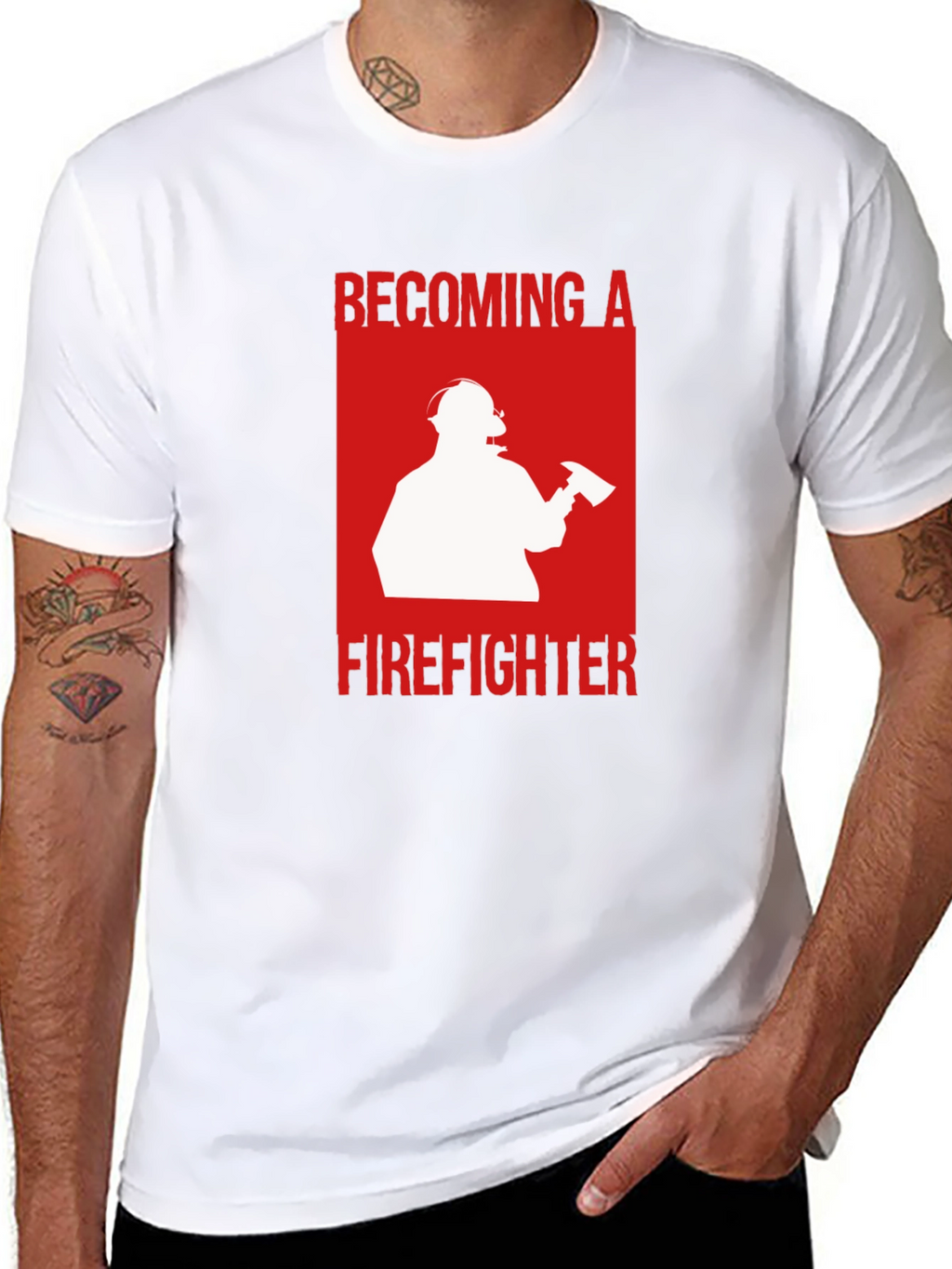 Becoming A Firefighter T-Shirt