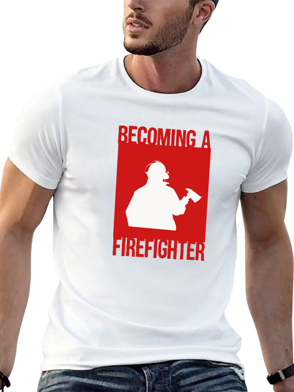 Becoming A Firefighter T-Shirt