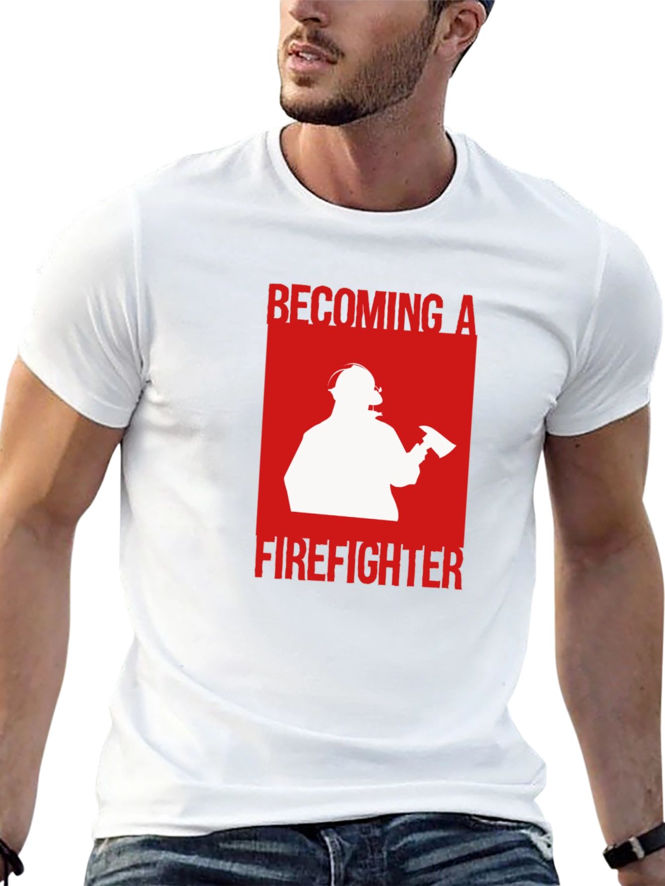 Becoming A Firefighter T-Shirt