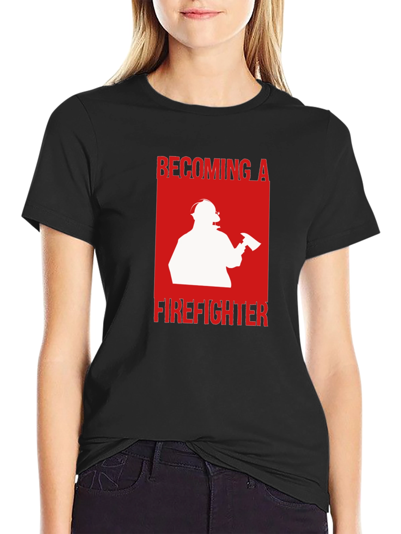 Becoming A Firefighter T-Shirt