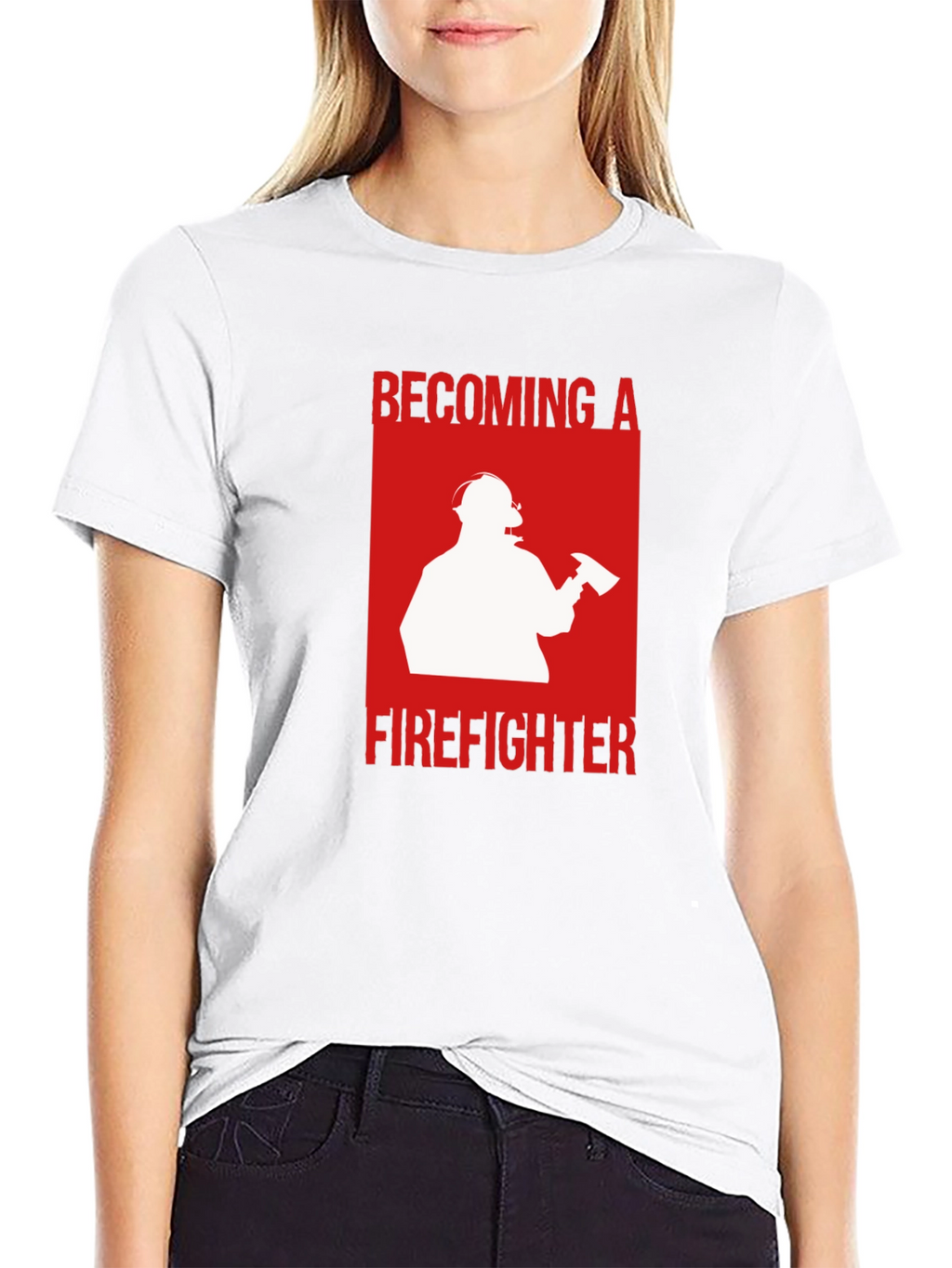 Becoming A Firefighter T-Shirt