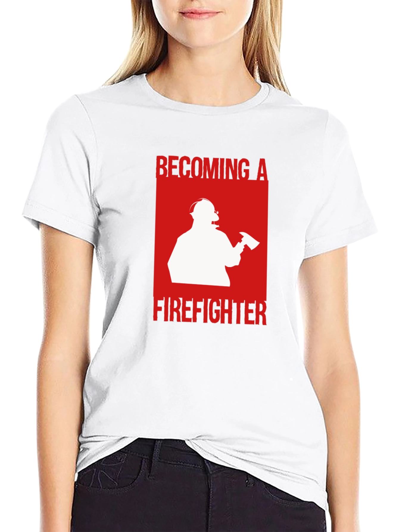 Becoming A Firefighter T-Shirt