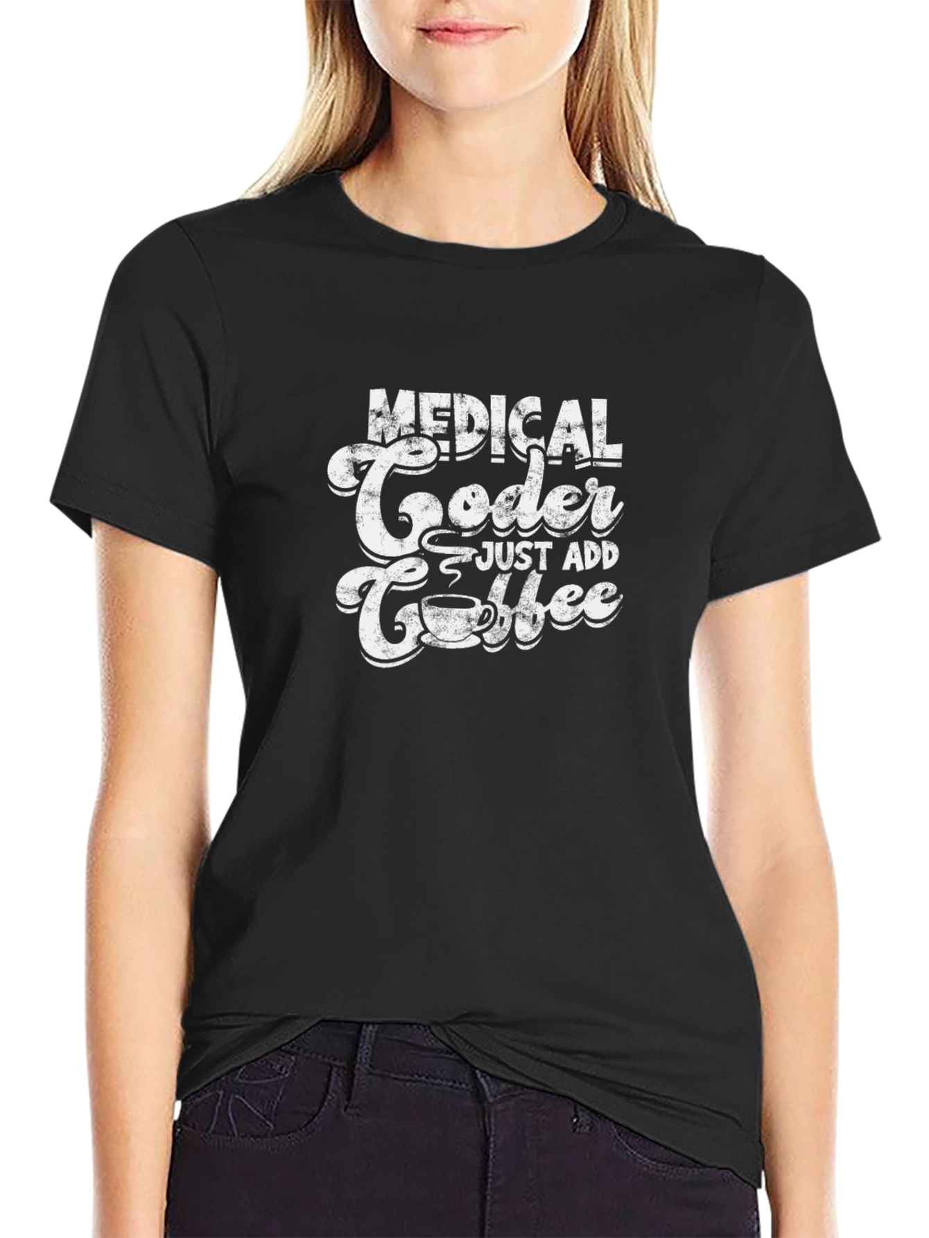 Medical Coder Coffee Graphic Tee