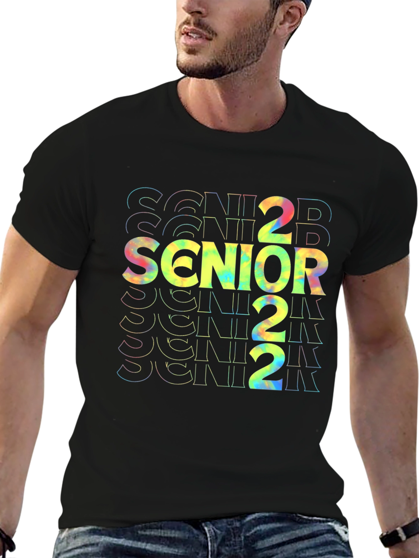 Senior 2023 Tie Dye T-Shirt - Graduation Pride!