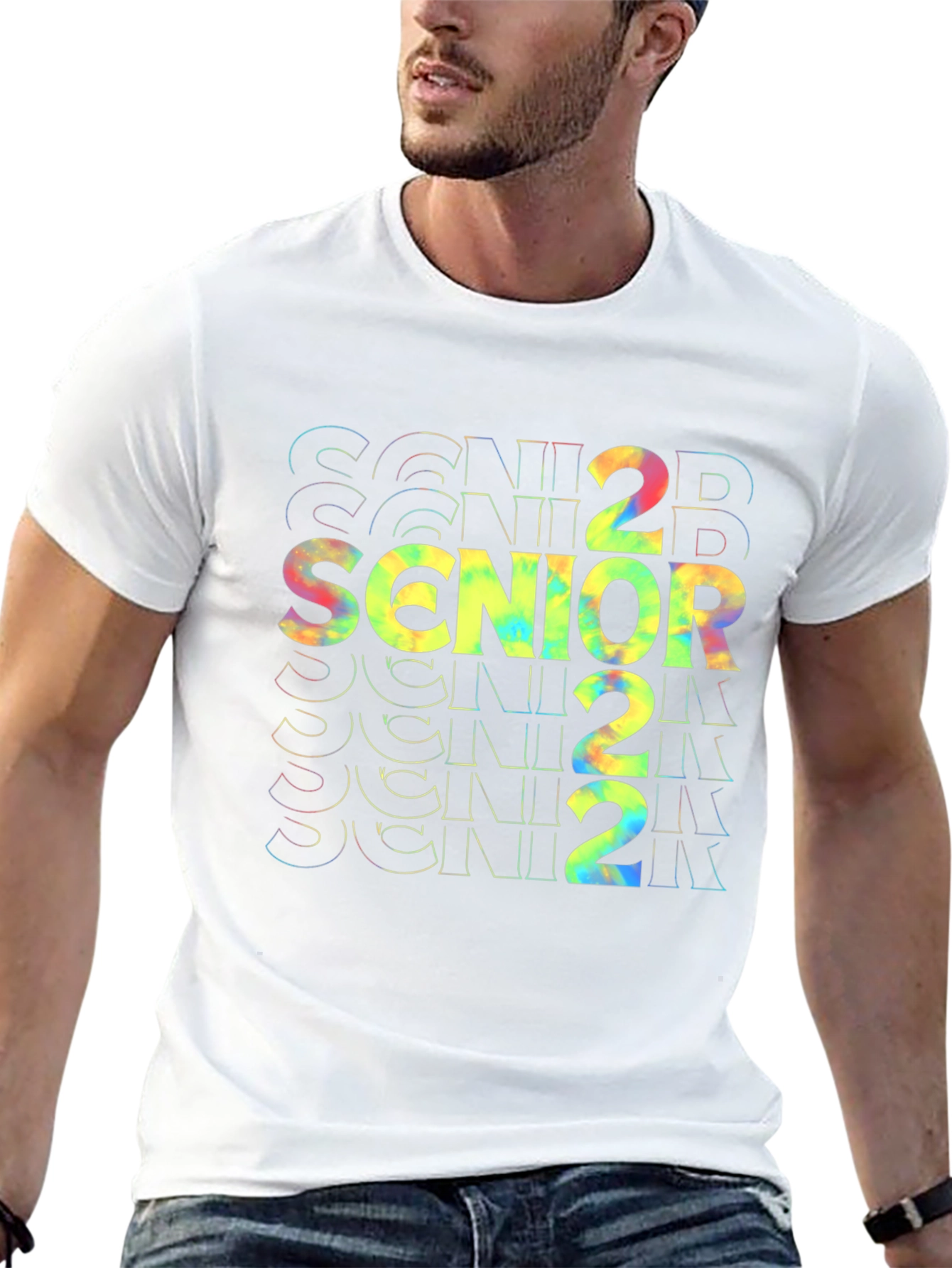 Senior 2023 Tie Dye T-Shirt - Graduation Pride!