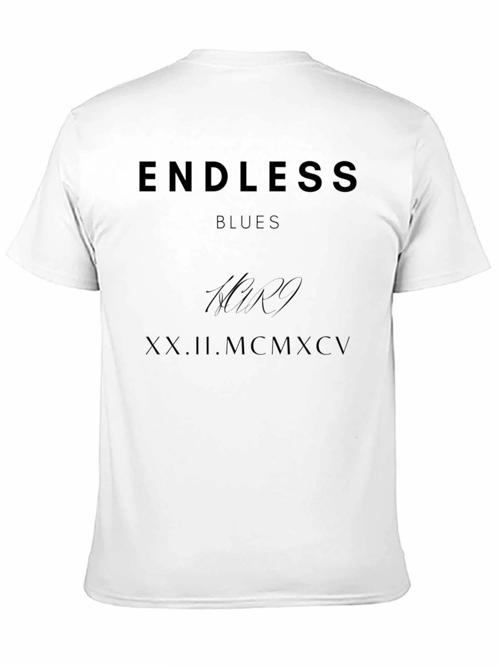 Endless Blues Graphic Print T-Shirt