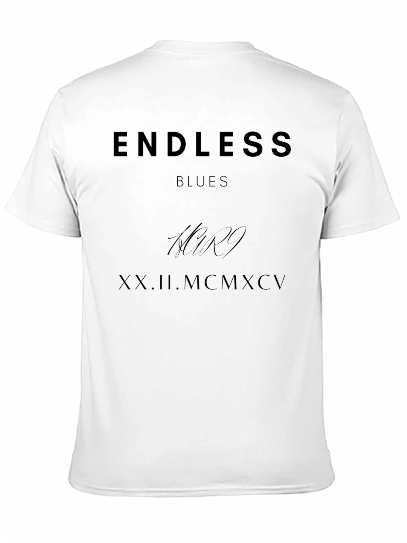 Endless Blues Graphic Print T-Shirt