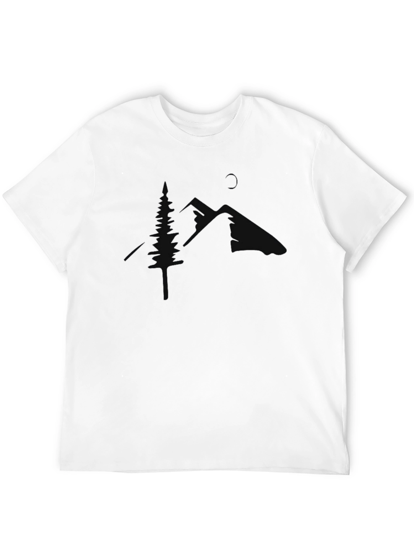 Nature Silhouette Graphic T-Shirt