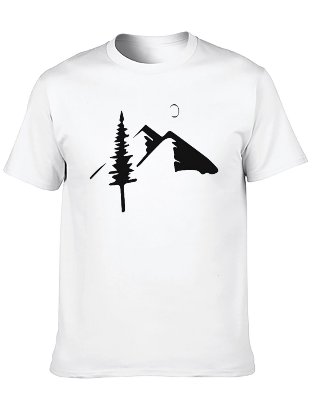 Nature Silhouette Graphic T-Shirt