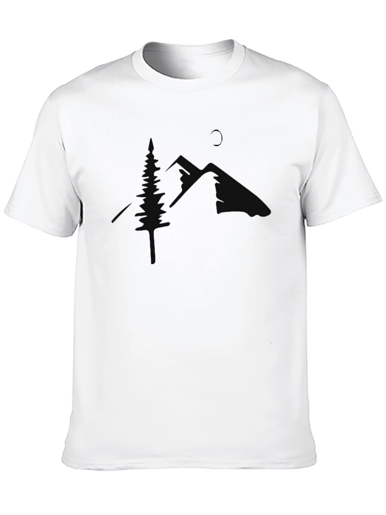 Nature Silhouette Graphic T-Shirt