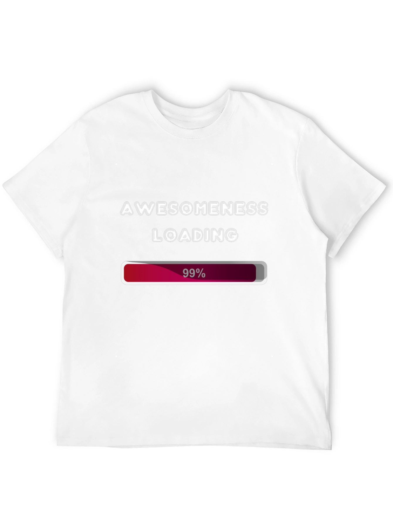 Awesomeness Loading Graphic Tee