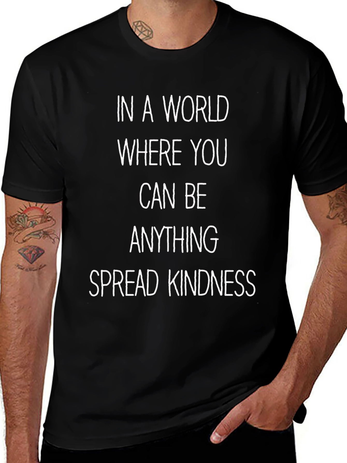 Kindness Quote T-Shirt - Be Anything Spread Kindness
