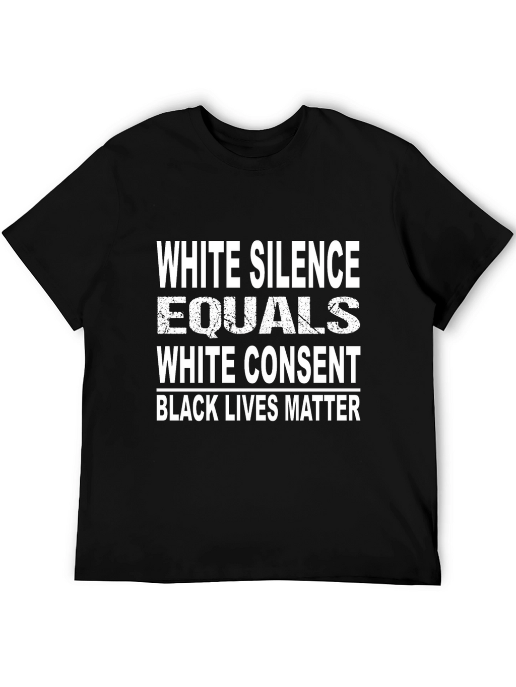White Silence Equals White Consent BLM T-Shirt