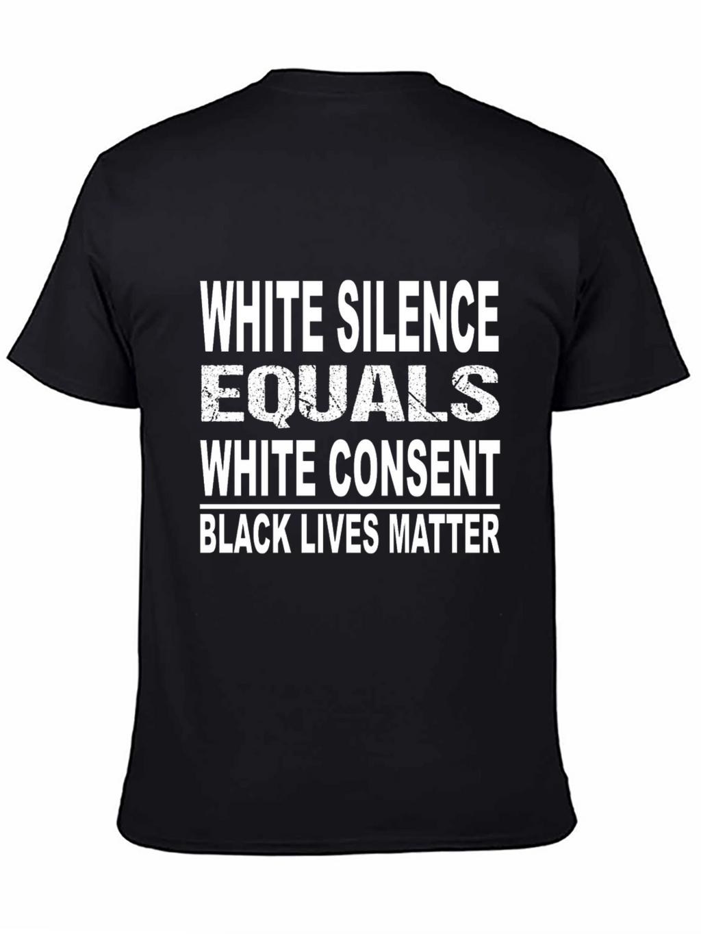 White Silence Equals White Consent BLM T-Shirt