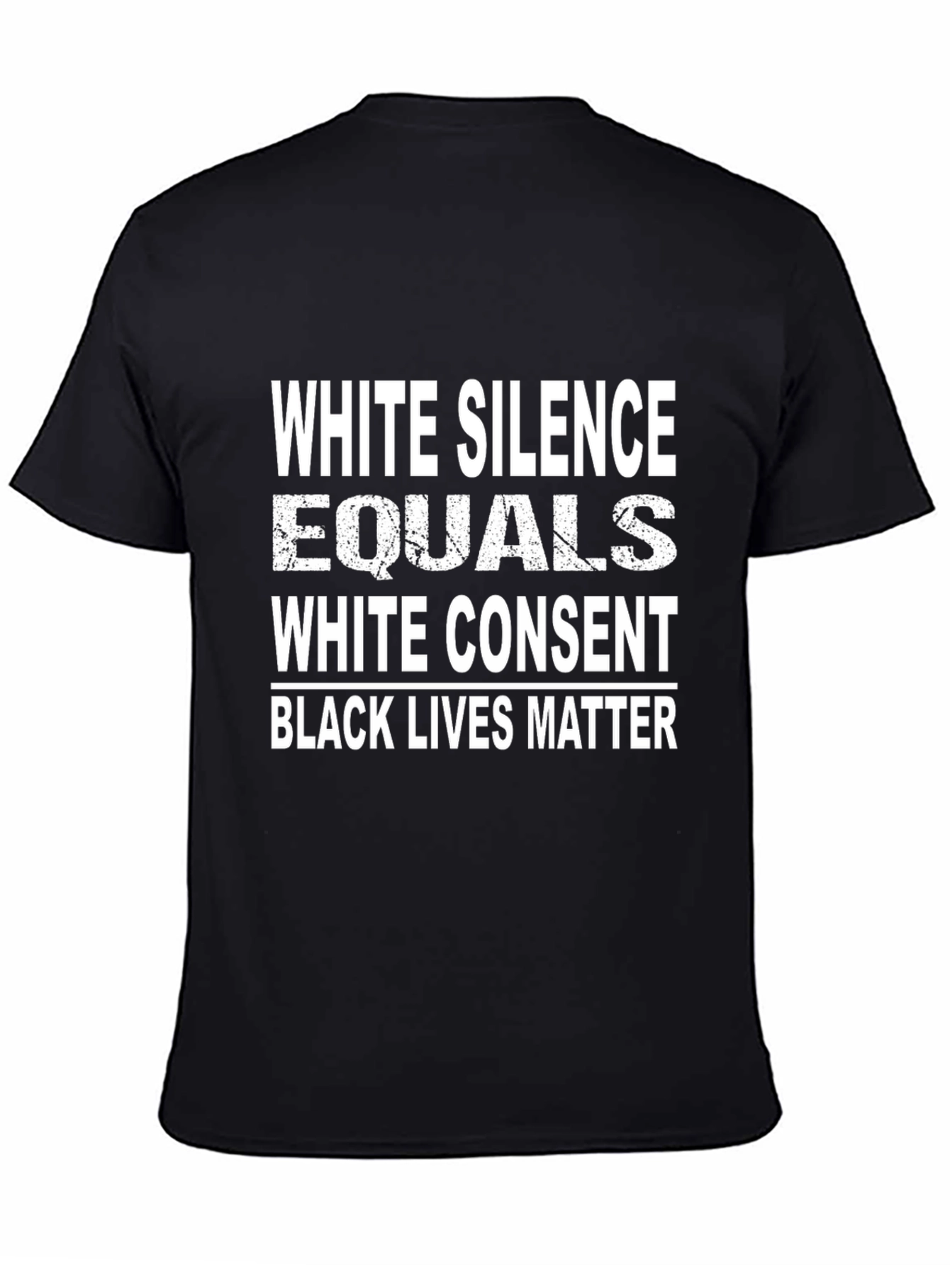 White Silence Equals White Consent BLM T-Shirt