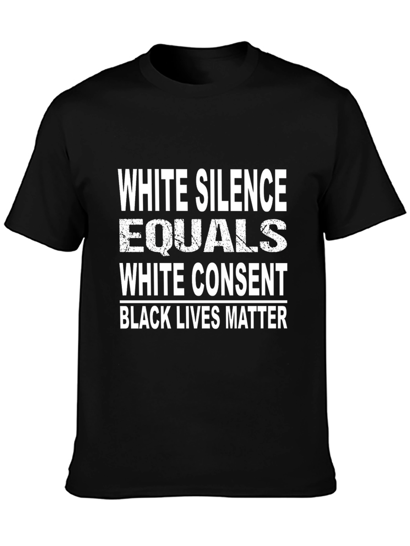 White Silence Equals White Consent BLM T-Shirt