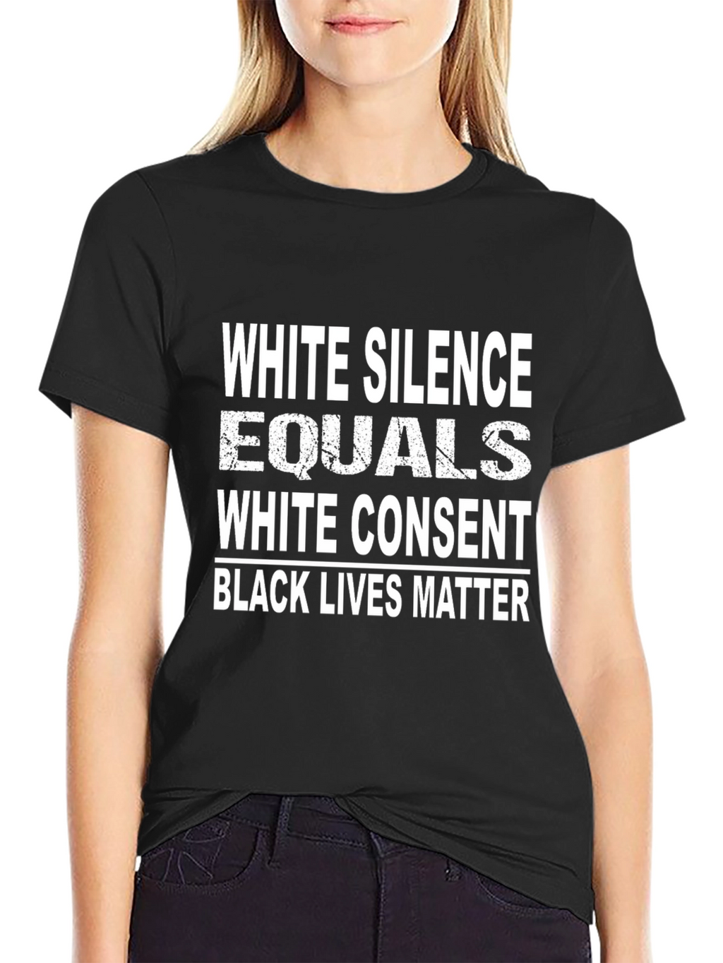 White Silence Equals White Consent BLM T-Shirt