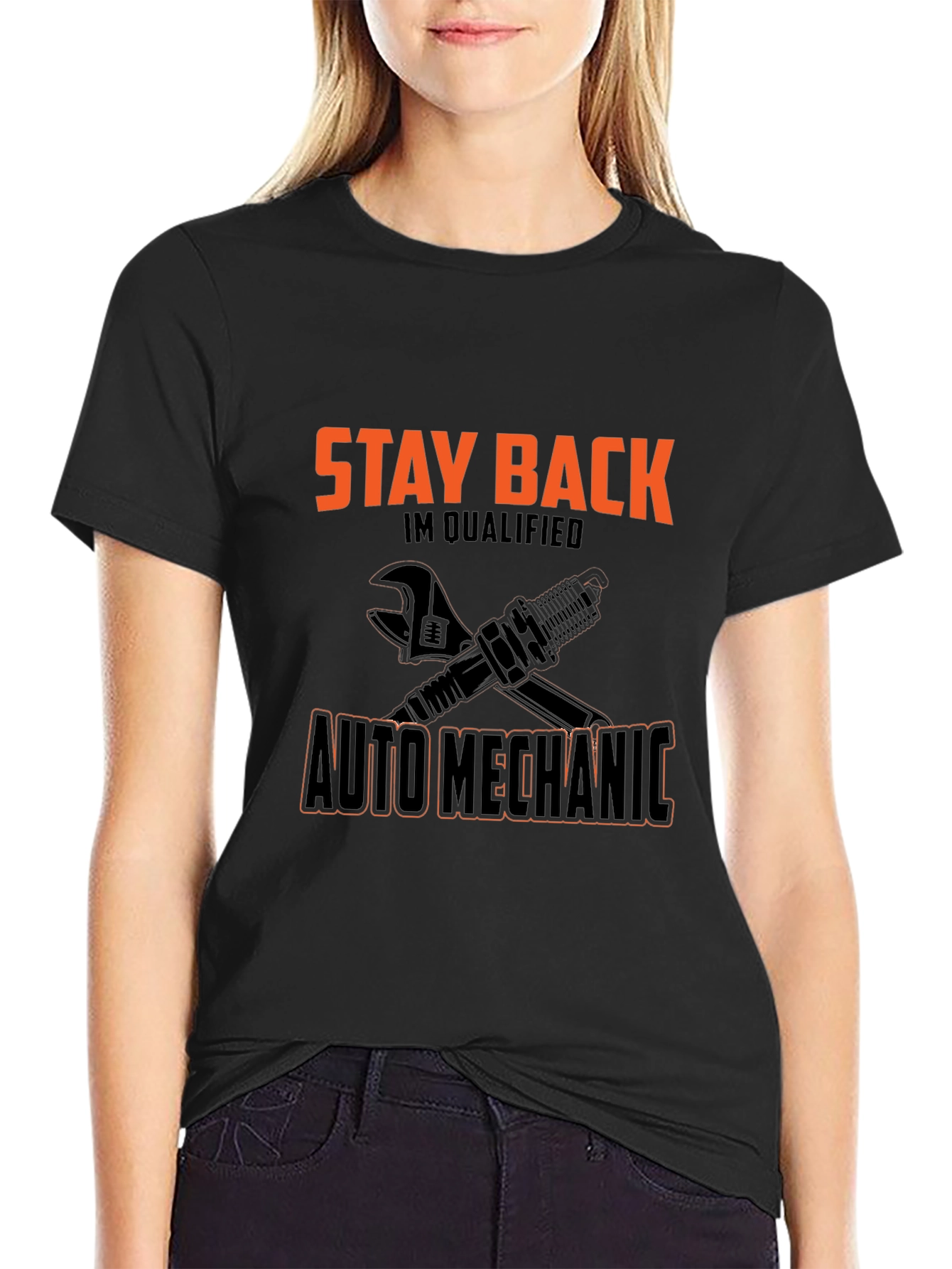 Stay Back Auto Mechanic T-Shirt