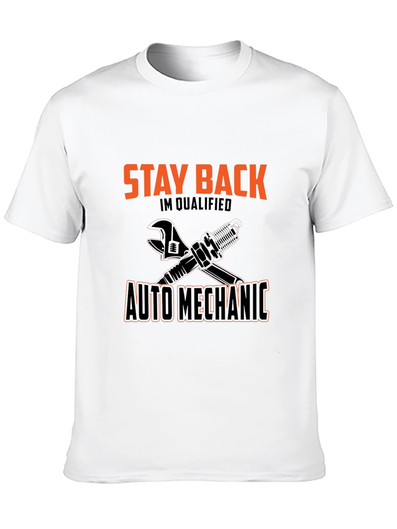 Stay Back Auto Mechanic T-Shirt
