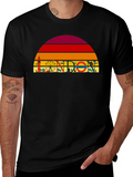 London Skyline Graphic Tee - Retro Style