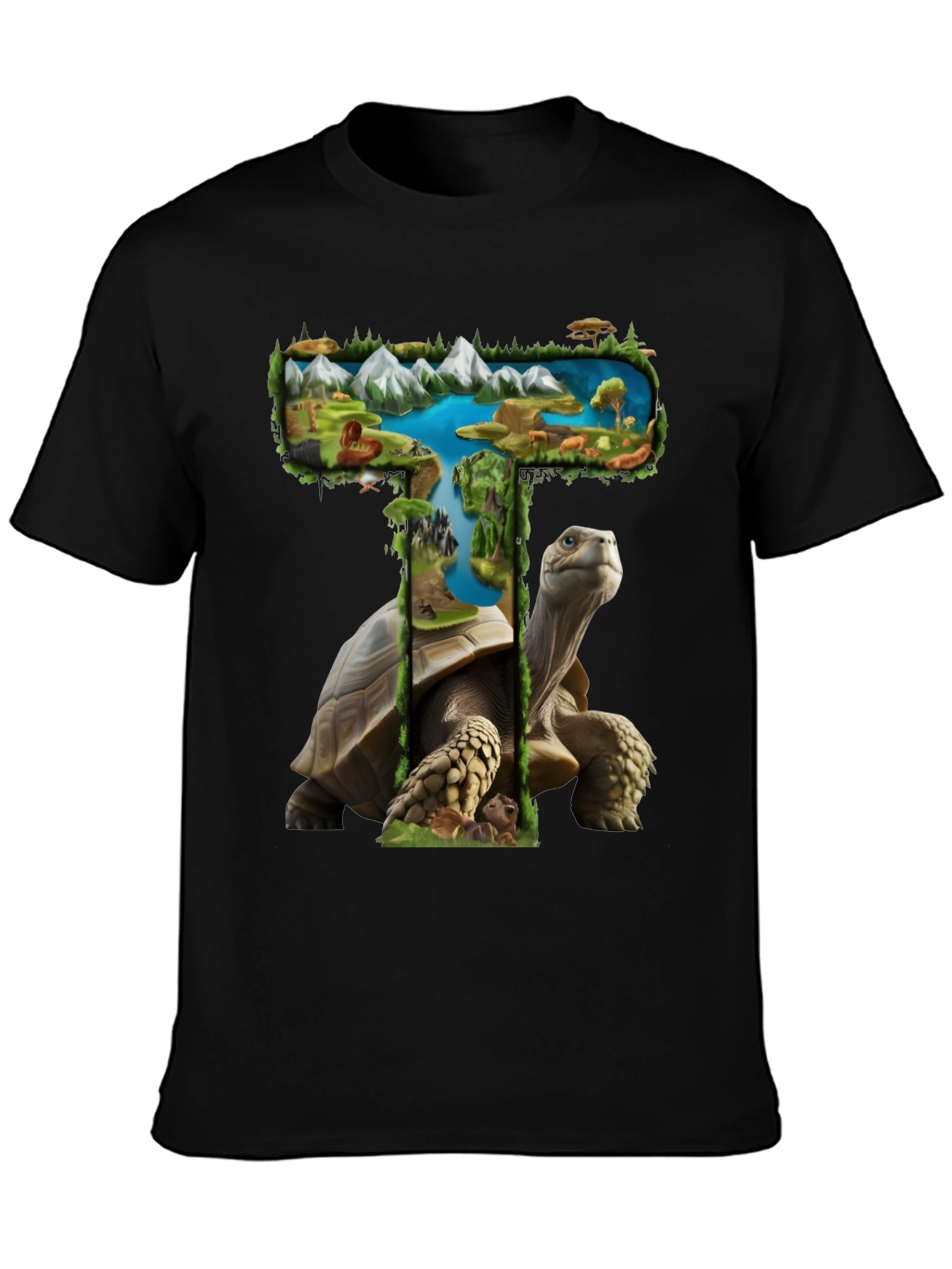 Tortoise T Graphic Tee