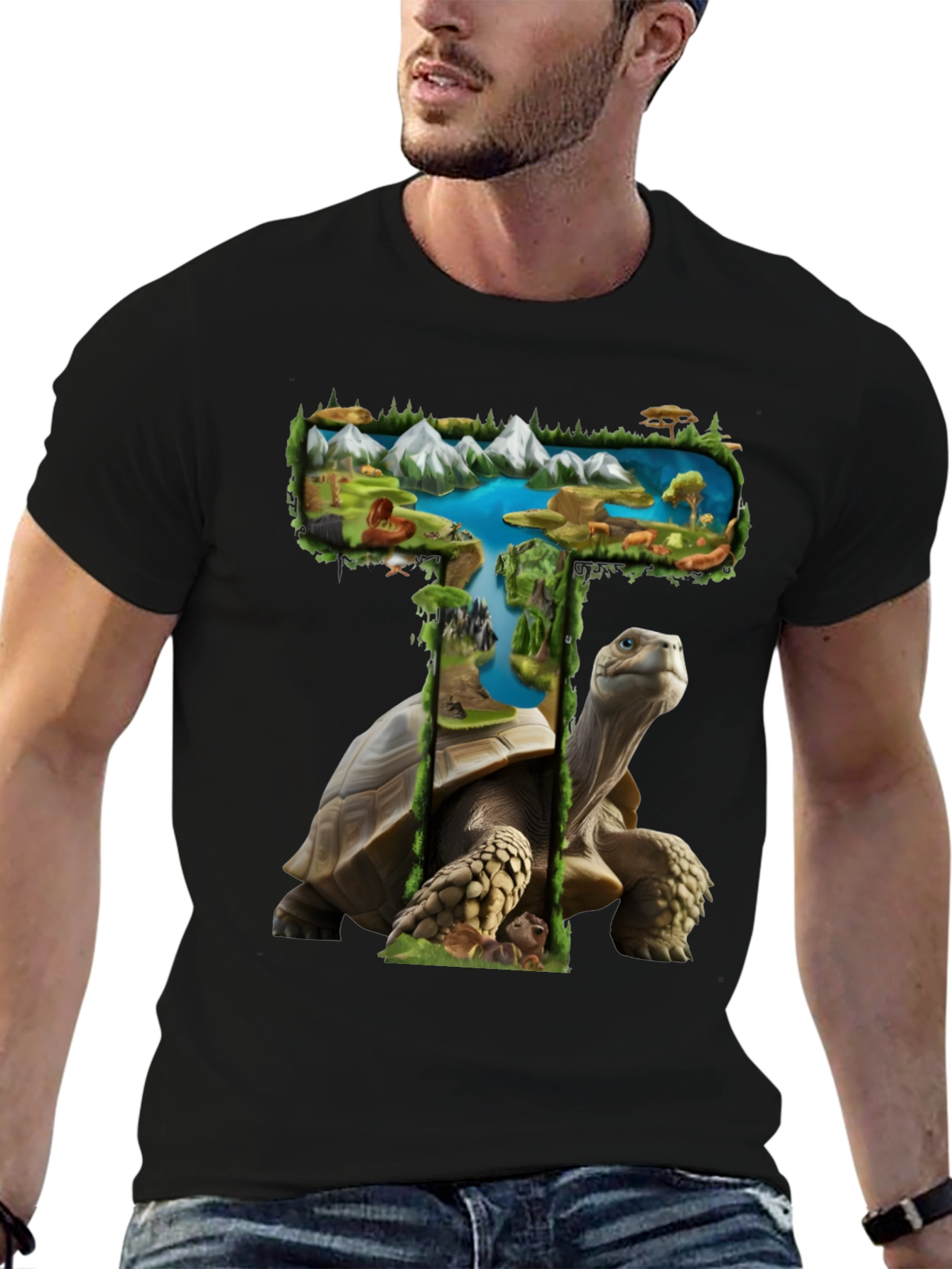Tortoise T Graphic Tee