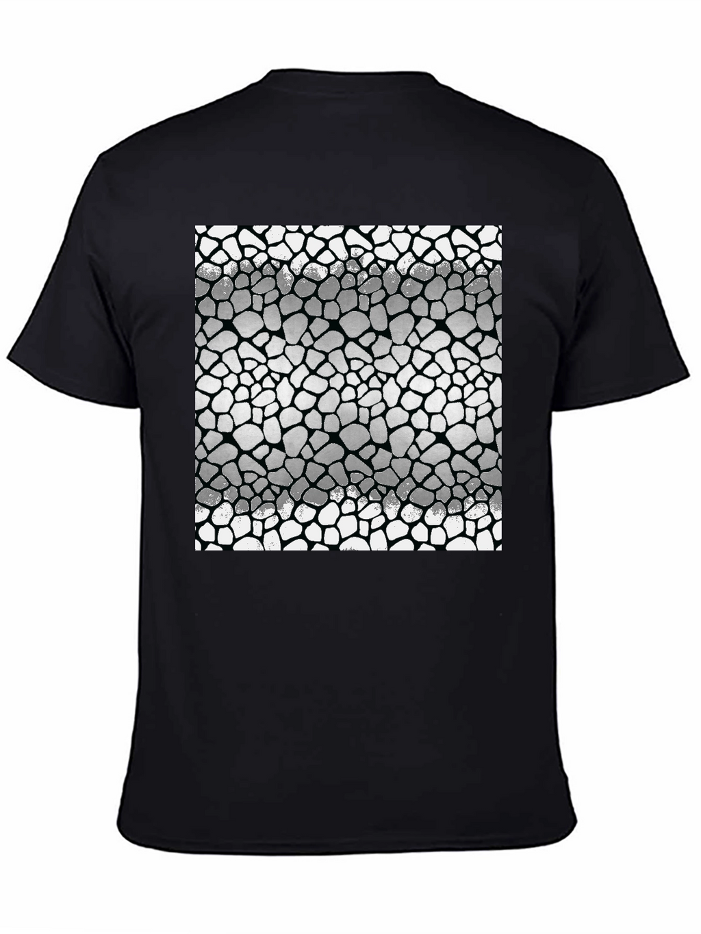 Geometric Tile Pattern Mens T-Shirt