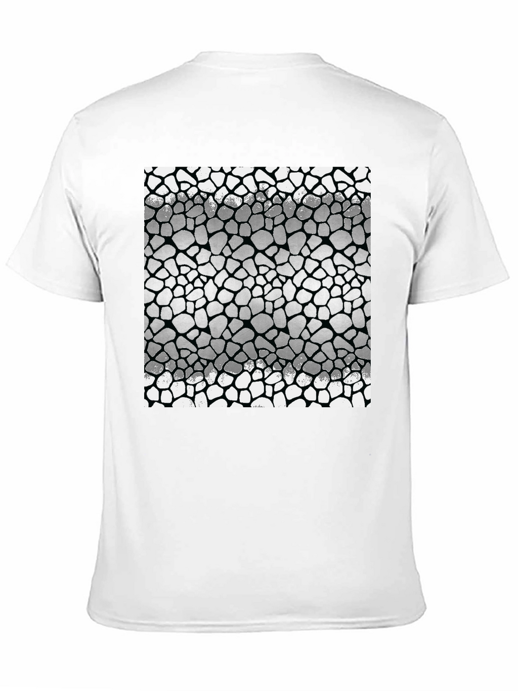 Geometric Tile Pattern Mens T-Shirt
