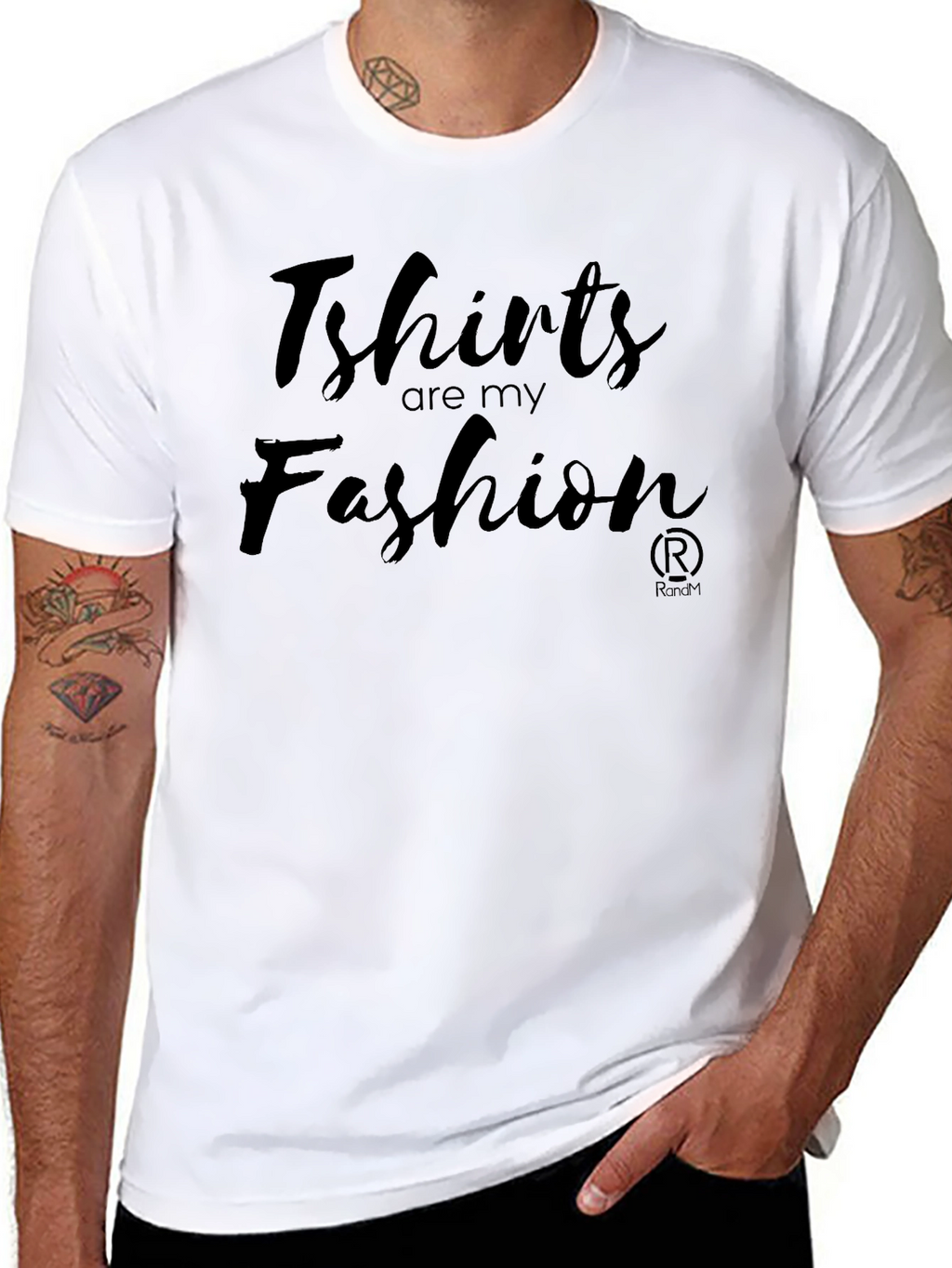 T-shirts are my Fashion Black Tee