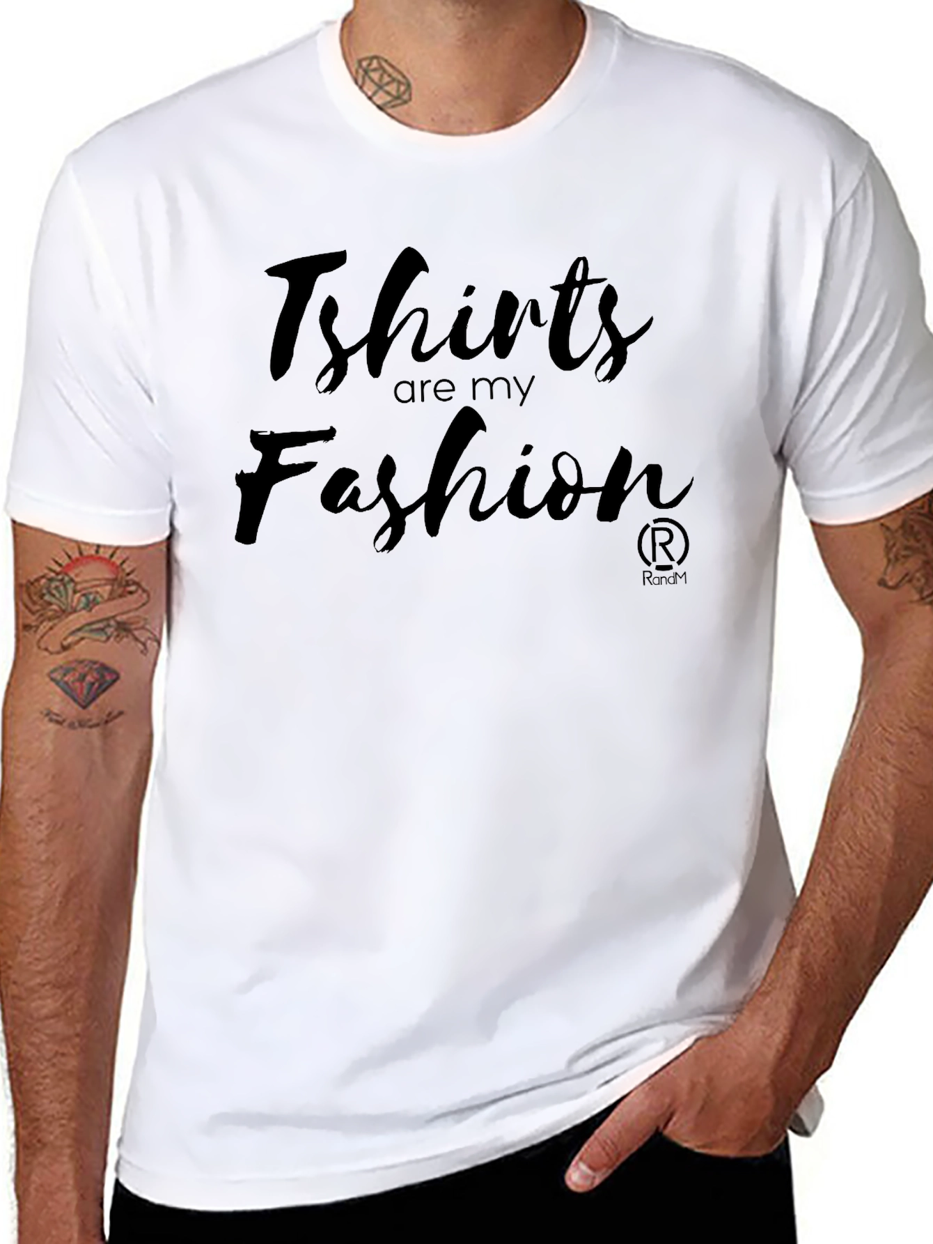 T-shirts are my Fashion Black Tee