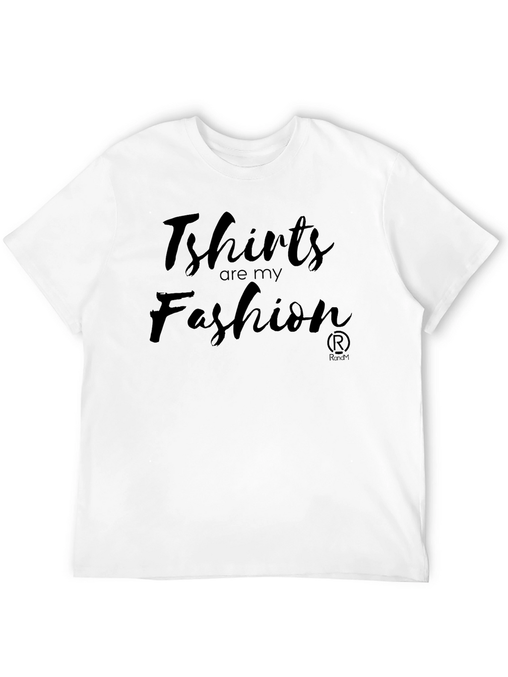 T-shirts are my Fashion Black Tee