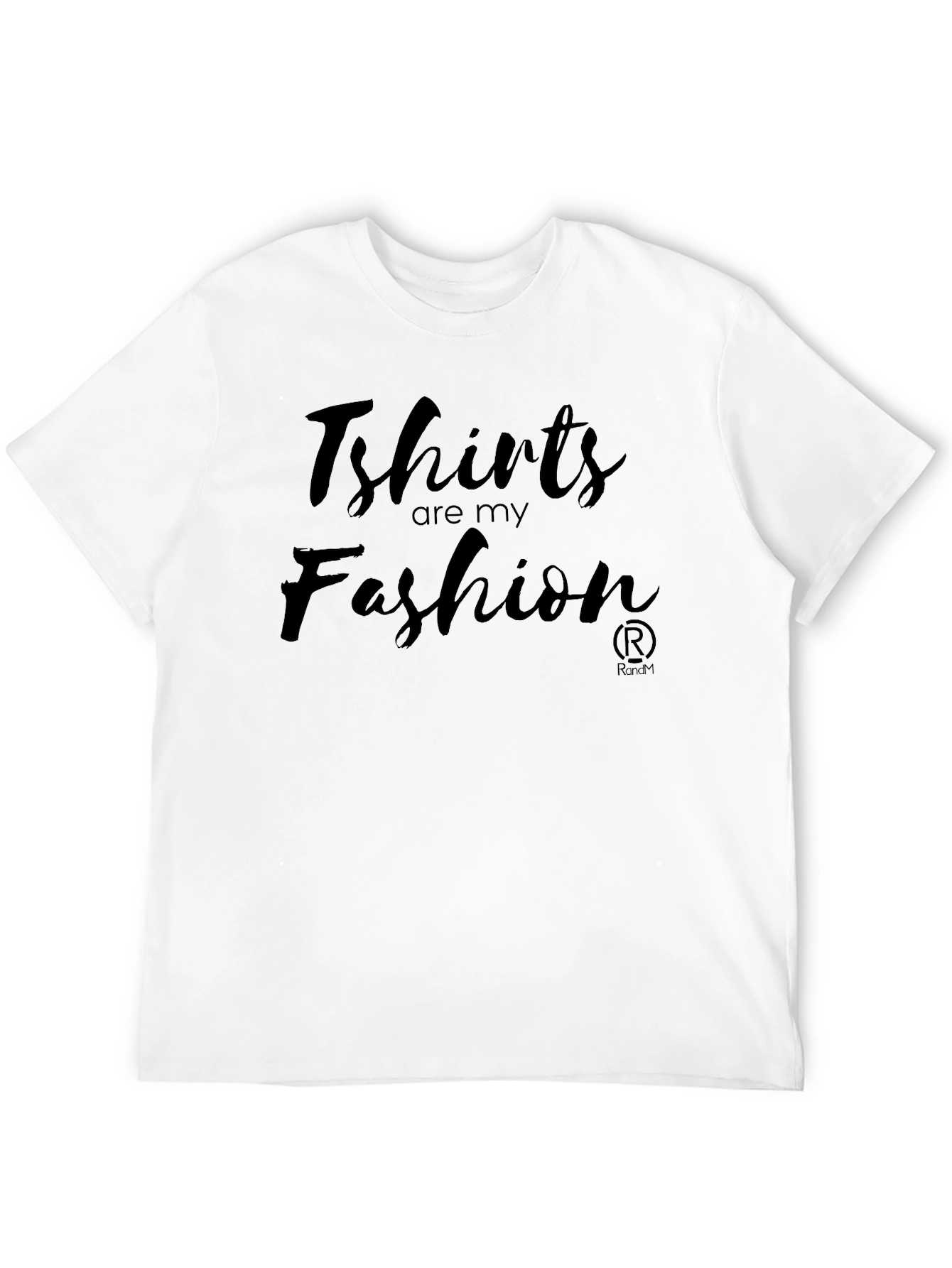 T-shirts are my Fashion Black Tee