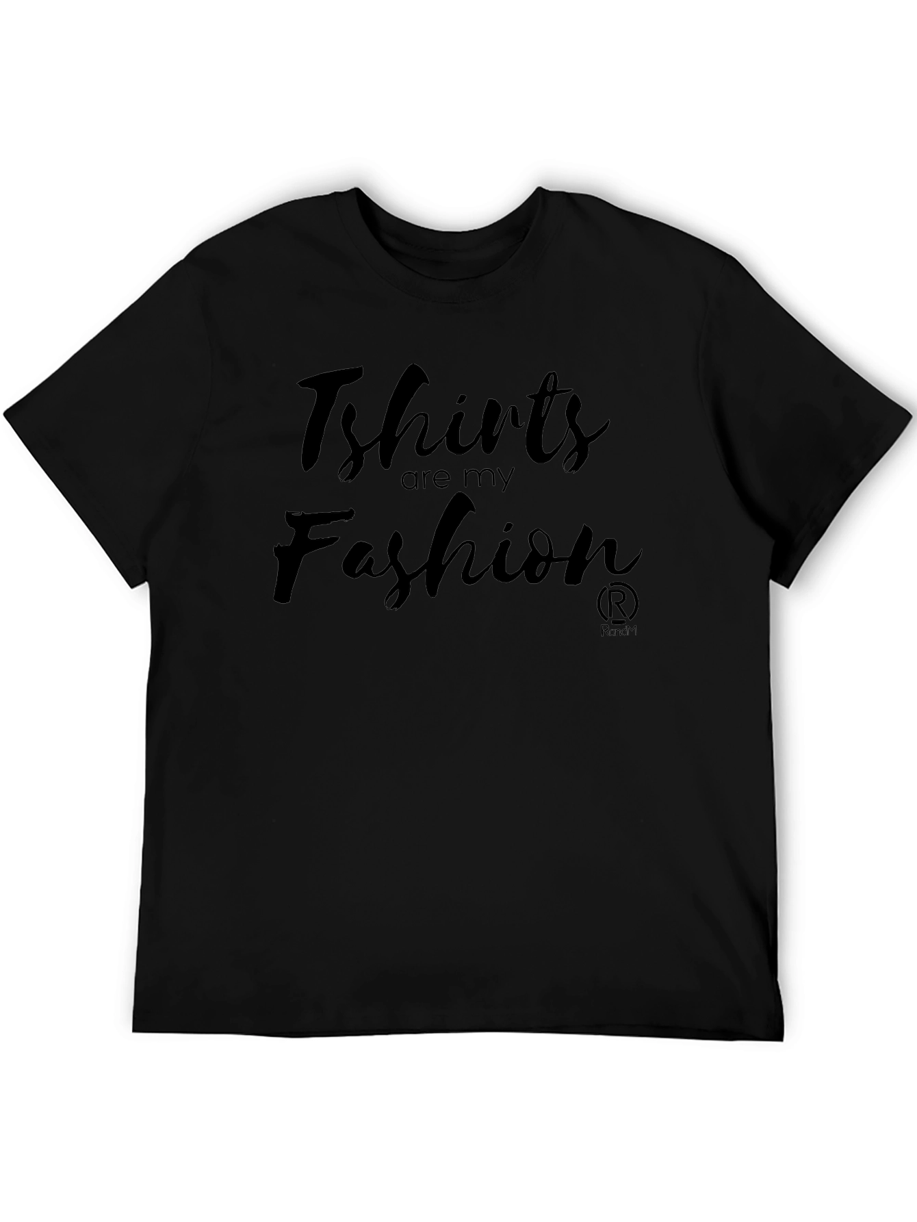 T-shirts are my Fashion Black Tee