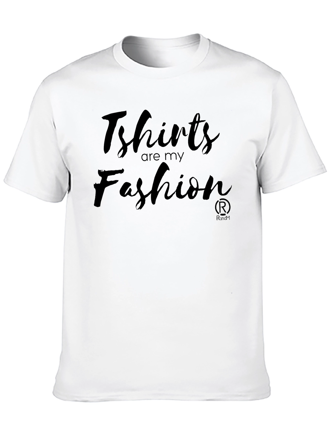 T-shirts are my Fashion Black Tee