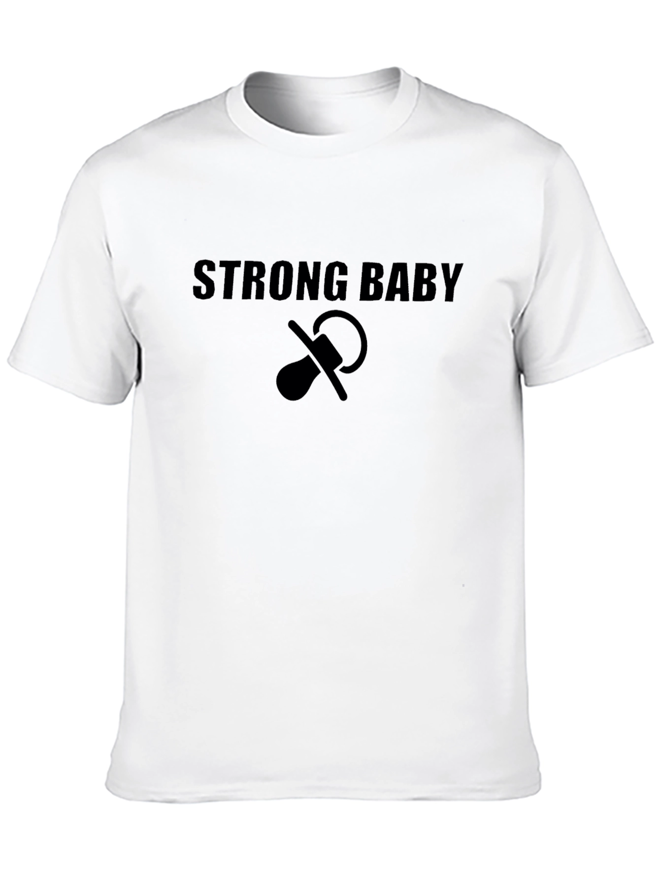 Strong Baby Graphic Tee - Unisex Cotton T-Shirt
