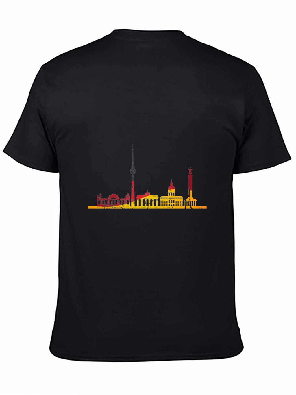 Berlin Skyline Graphic Tee - Black T-Shirt