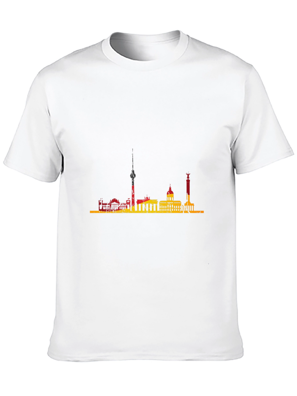 Berlin Skyline Graphic Tee - Black T-Shirt