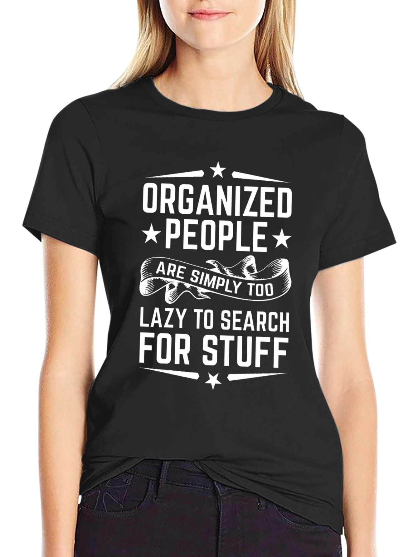 Organized People Funny Slogan T-Shirt